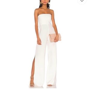 REVOLVE Glamour Jumpsuit in White